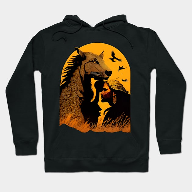 Animal Power Hoodie by Basunat